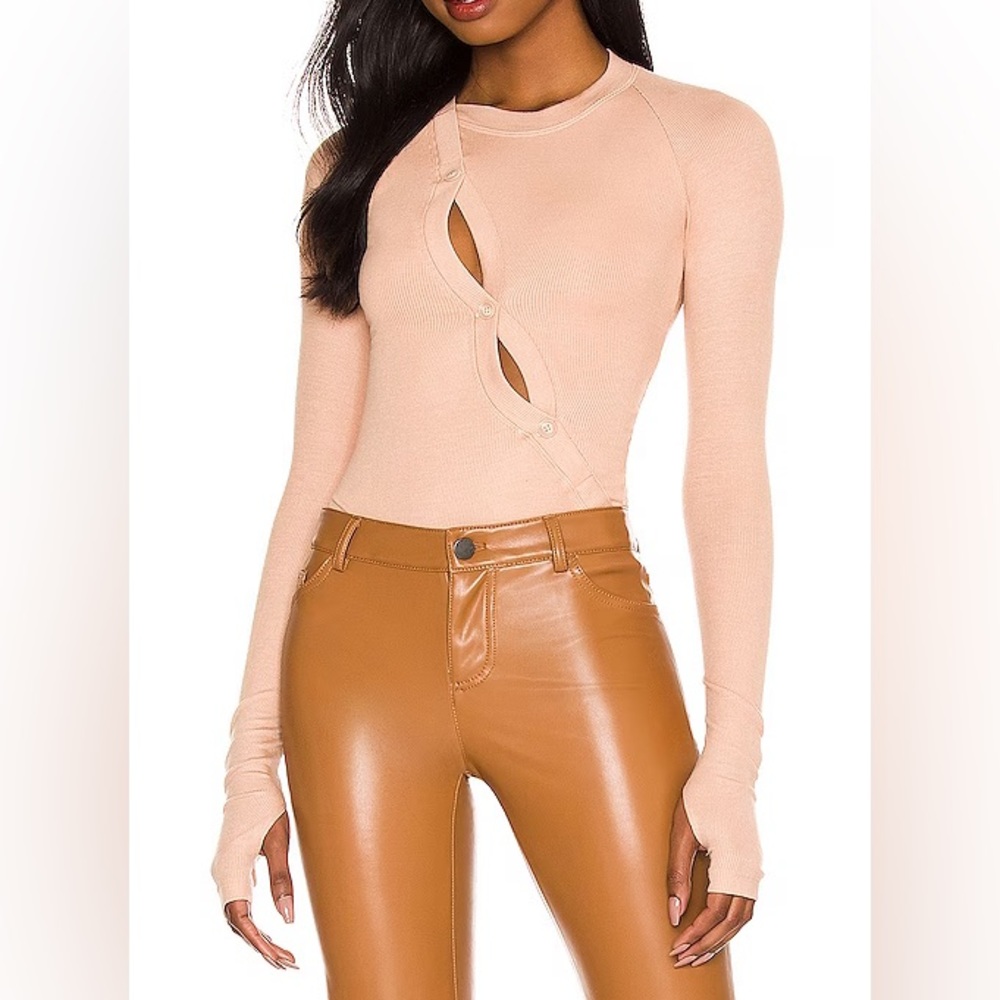 ALIX NYC Pearson Bodysuit in Fawn